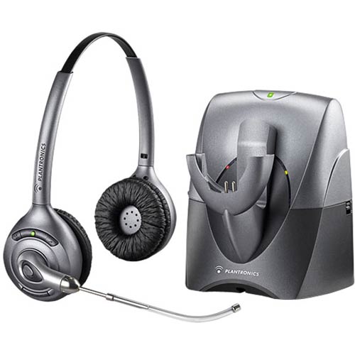 CS361 | SupraPlus Wireless Binaural Voice Tube Headset | Plantronics | 70515-01, 70515-02, SupraPlus Wireless, Binaural, Voice, Tube