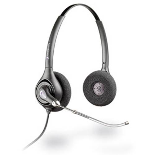 AH460 | Avaya SupraElite Binaural Voice Tube Headset | Plantronics | 67490-01, 700343734, 700343734, Avaya, Binaural