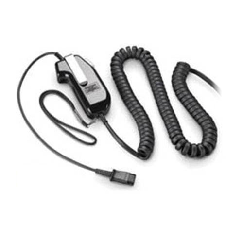 Plantronics Push-To-Talk Headset Base Unit for Intercom Systems - 10 ft Cord