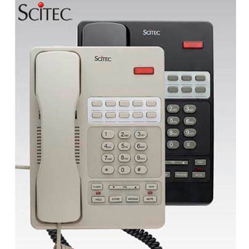 Scitec STC-7001 G Single-line Feature Phone with 10 Memory  Keys - Grey