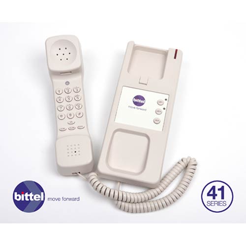 Bittel T5-2C Two Line Trimline Telephone - Cream