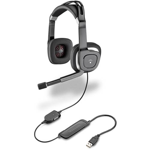 AUDIO 510USB | .Audio 510USB Stereo USB Computer Headset W/ 40 mm Speakers, Inline Volume, And a Adjustable Noise Canceling Mic | Plantronics | .AUDIO, 510USB, audio510USB, 71016-01, 71016-03, audio510, audio, 510, USB, audio510usb, 71016-11, Audio_650_US