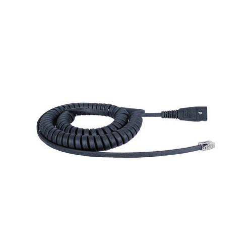 VXI QD 1026P 6ft QD Coil Cord w/PLT QD