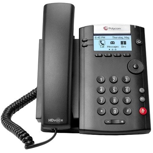 VVX 201 2-Line Deskphone - POE