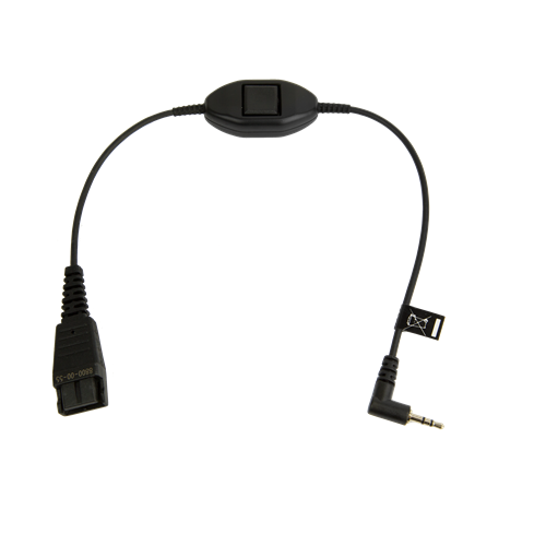 Jabra QD to 2.5mm Headset Adapter