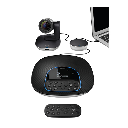 Logitech GROUP Video Conf. System w/EXT Mics