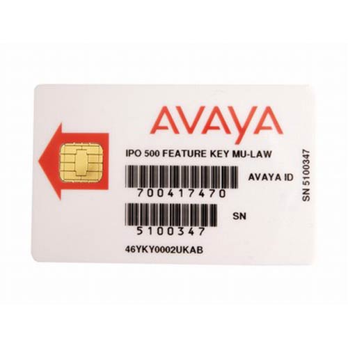 Avaya 700417470 IP Office 500 Feat Key MU-LAW